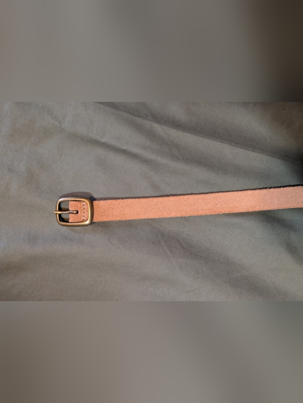 Suede Leather Belt